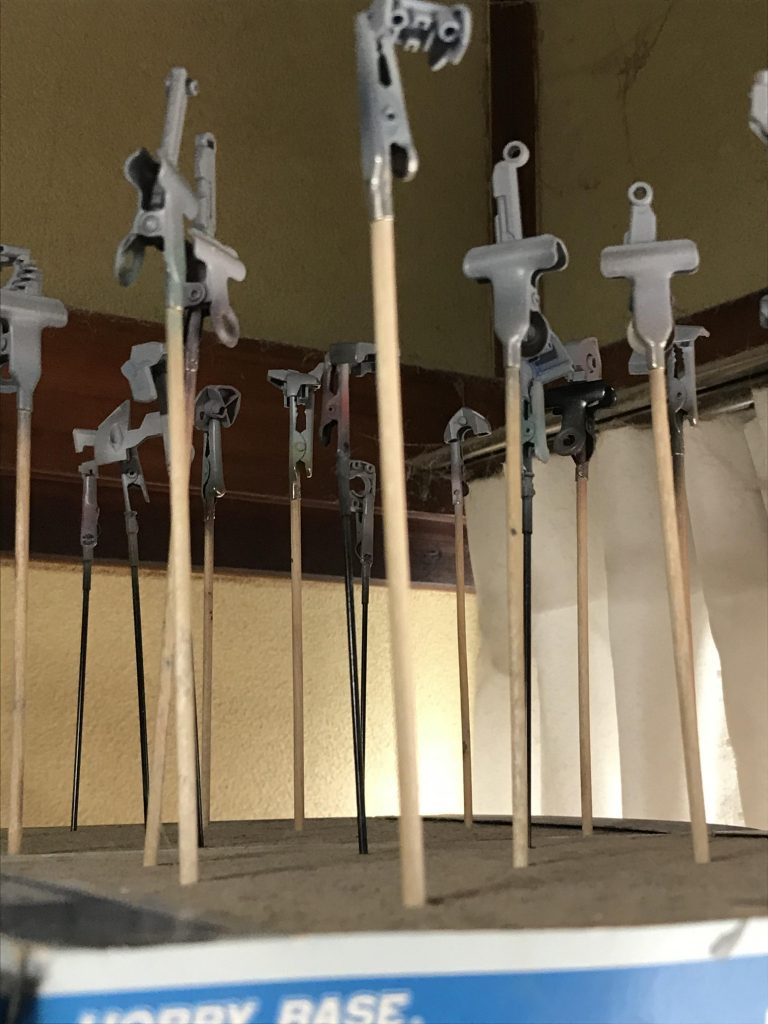 サーフェイサー吹き 制作工程