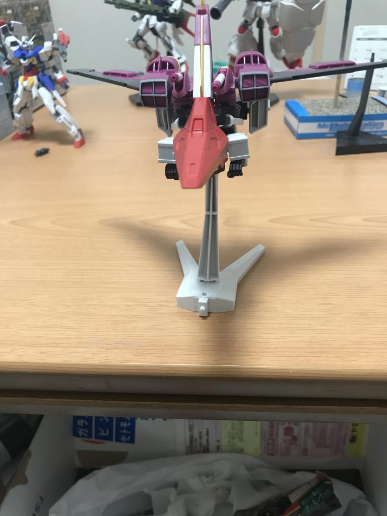 差し替え用のパーツを作り可変も可能に！！更にファトゥムをいためずに可動できるのでジャスティスにも戻せるECO設計！