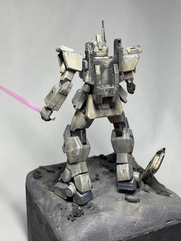 初ジオラマ！HGUC Ez-8–5枚目/制作者：くんし