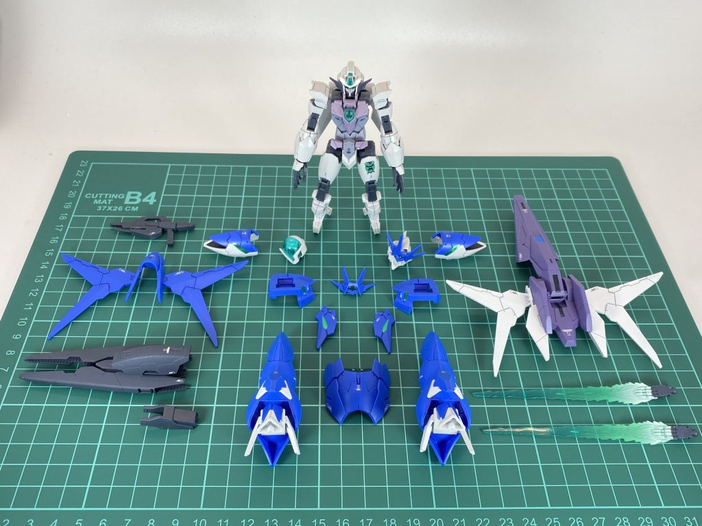 以上、アルスアースリィガンダムアスプロスでした。ブログにも写真や設定を載せていますのでぜひご覧下さいm(._.)mhttps://puramonooshiire.com/finished/5895/