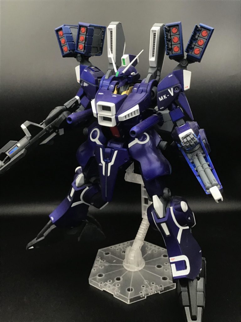 原作じゃやってないけど一斉射撃風に。ビームキャノンモードもちゃんと再現できるのはいいっすね。コレが無いとFAZZ隊を倒せませんからw