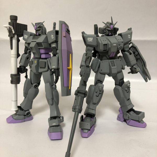 ガンプラ　塗装済み品など 9体 ガンプラ改造＆全塗装】HGホワイトライダーを100時間改修した