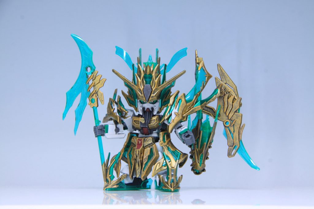 武聖関羽雲長νガンダム塗り分けが一番大変だった・・・。