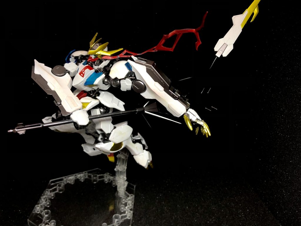 メイスを持っての突進