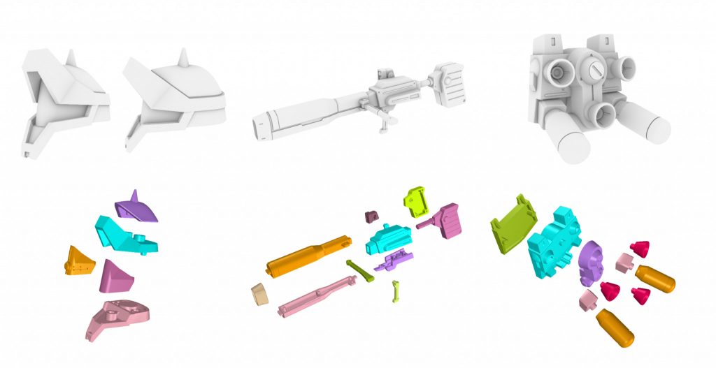 新規造形パーツ