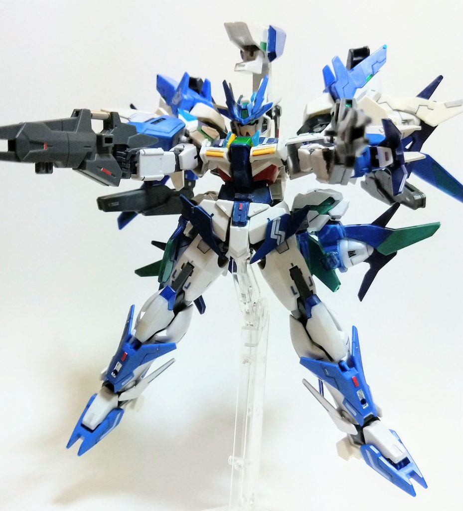 フルバースト頭部の上にあるのがヴレイブキャノンです。