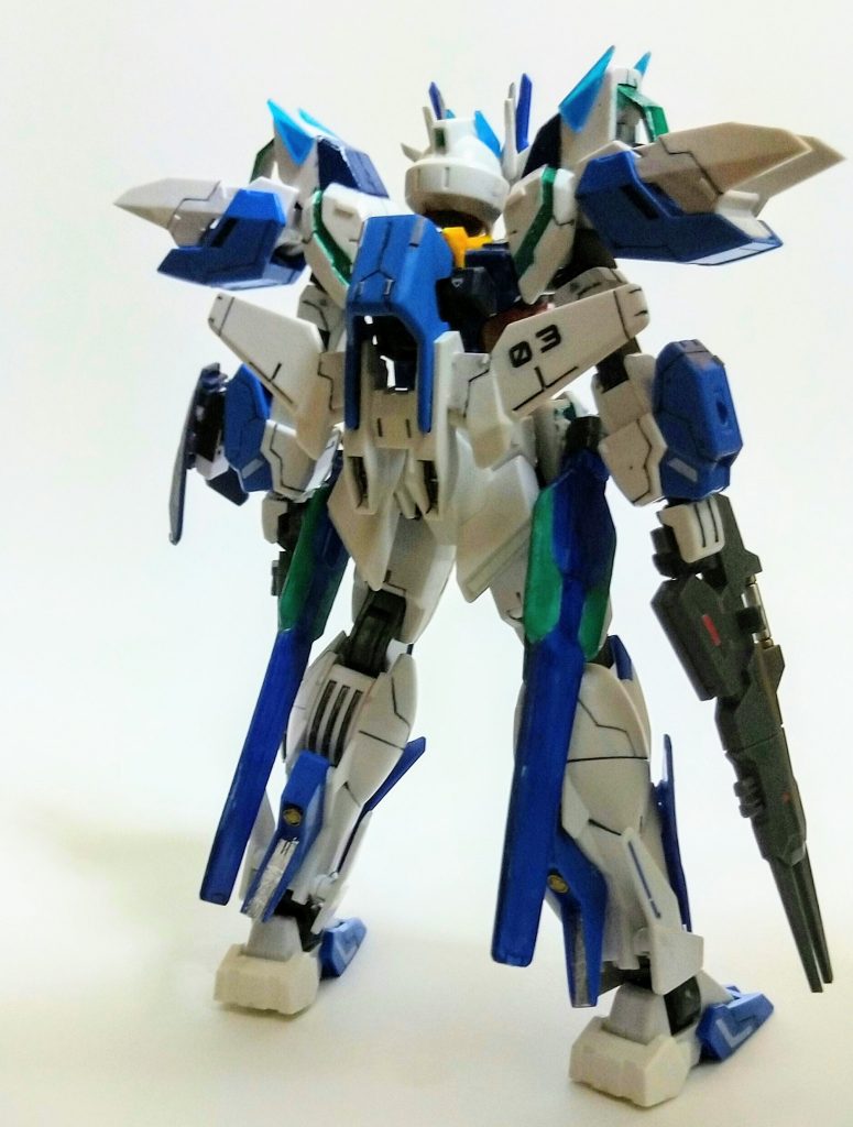 リア武装ビームライフル2丁ビームシールド兼ビームサーベルスカイレガースビルドコアネクサスの武装です。さらに···