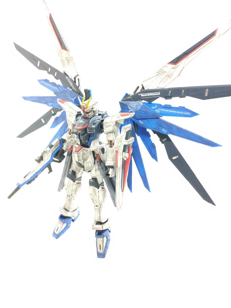 フリーダムガンダム–2枚目/制作者：かえる