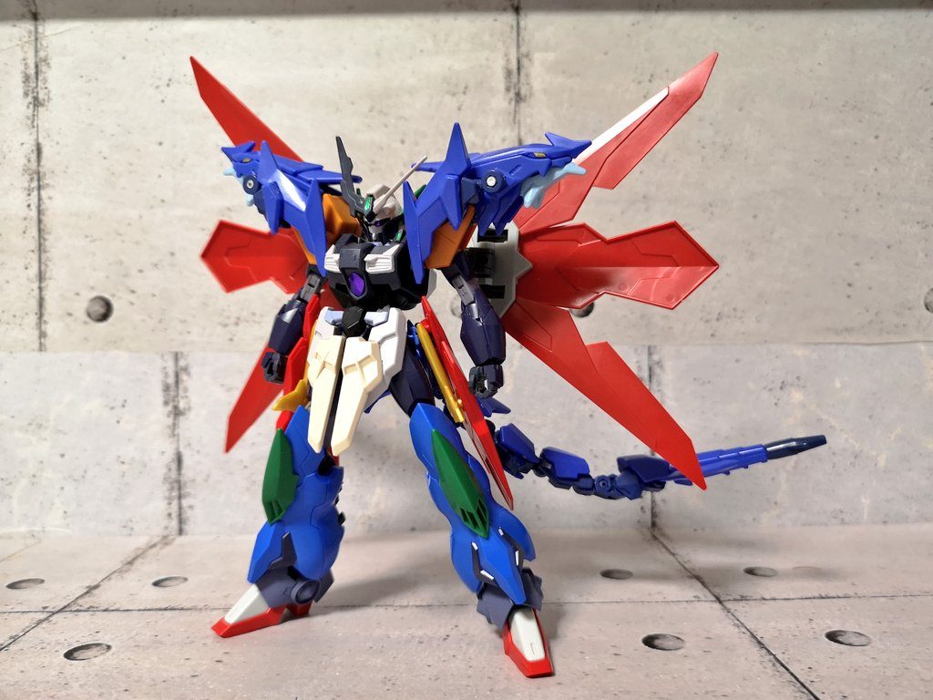 制作当時の姿はこんな感じこれをベースに、スペリオルドラゴンっぽさが増すように頑張ってよかったです