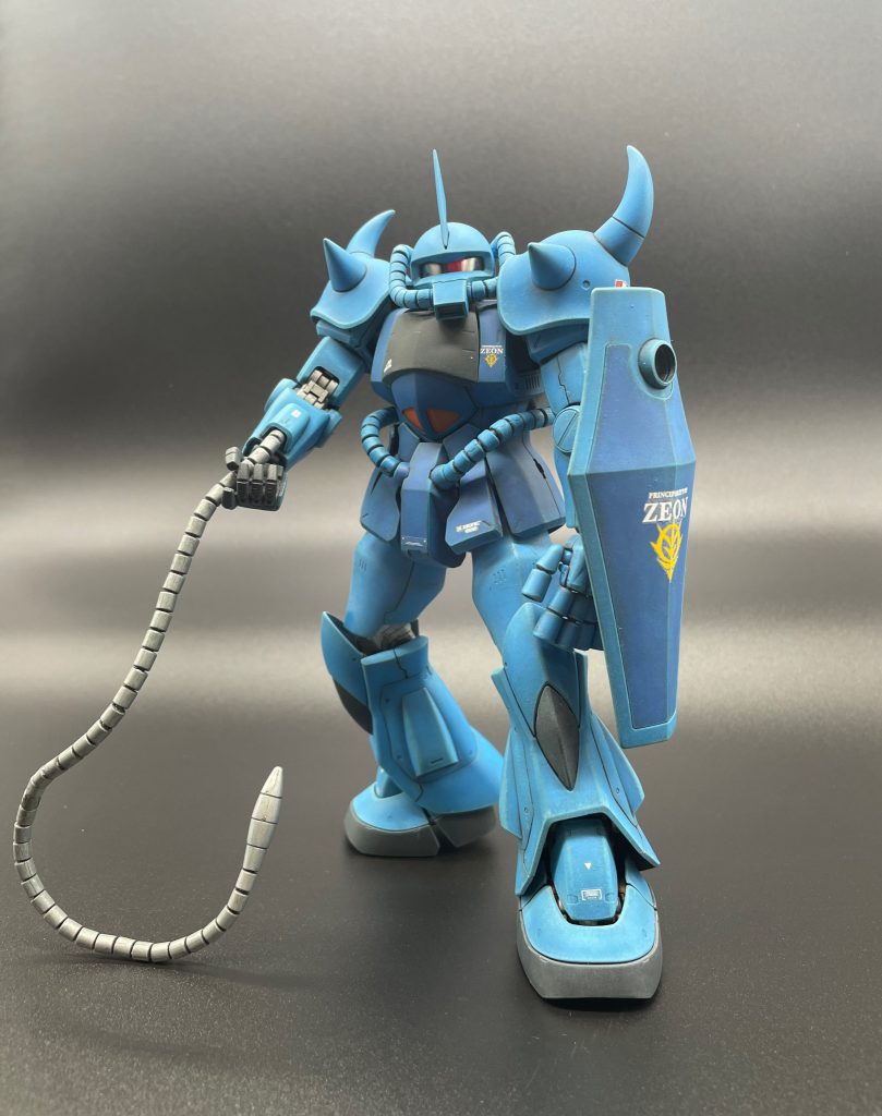 ヒートロッドはラッカーシルバーで塗った後にエナメルブラックでウォッシングしています。内部フレームも全てシルバー→ブラックでウォッシングしています。