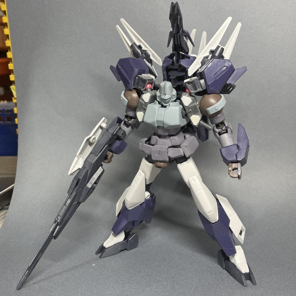 ウラヌスアーマー装備(未塗装) まえアーマーを塗装したら、画像を差し替えるか、新たに投稿したいと思います。