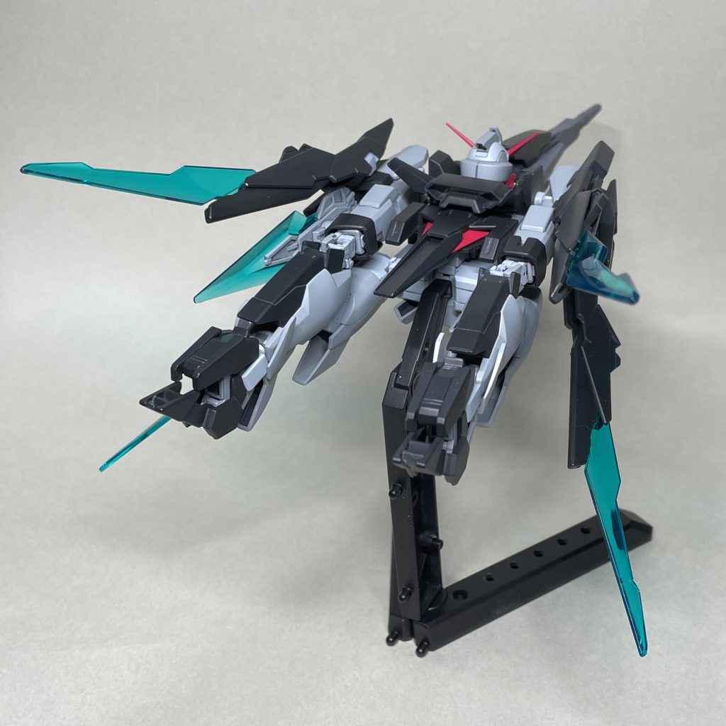 飛行形態 うしろから