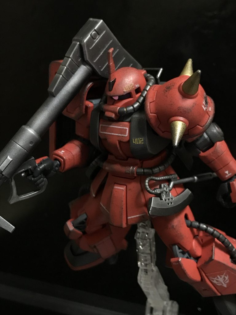 ではまた！　ザクを作ると、もっとザクが作りたくなります(^^)