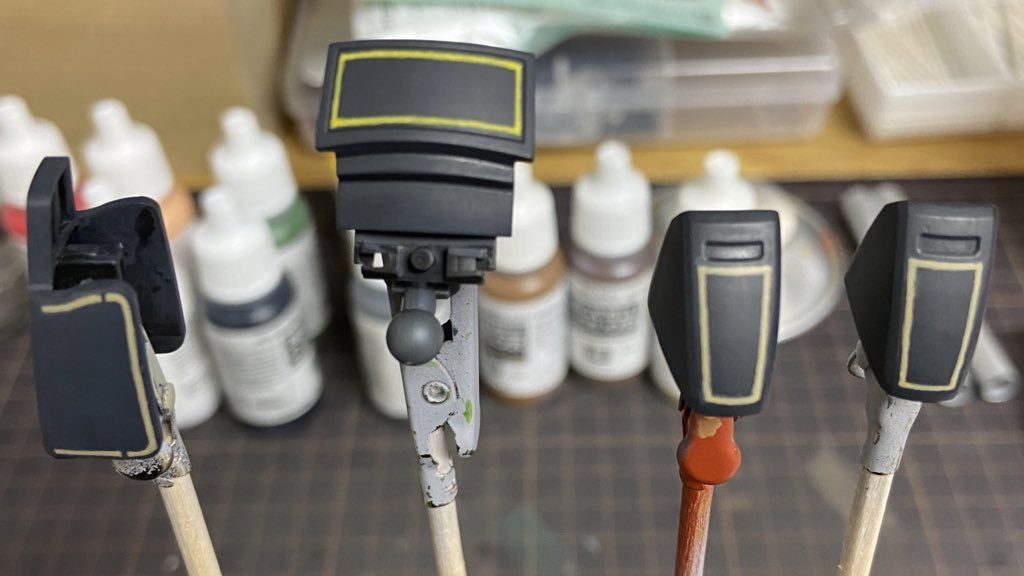 ライン手描き中…