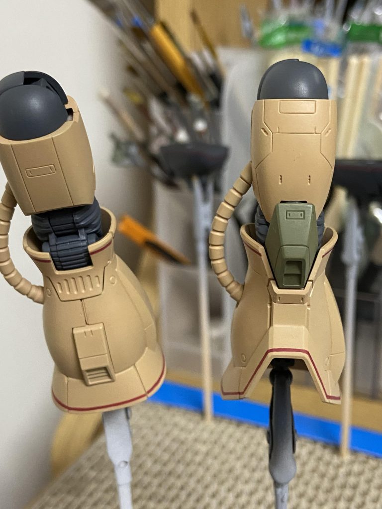 足まわりのラインが難しかった