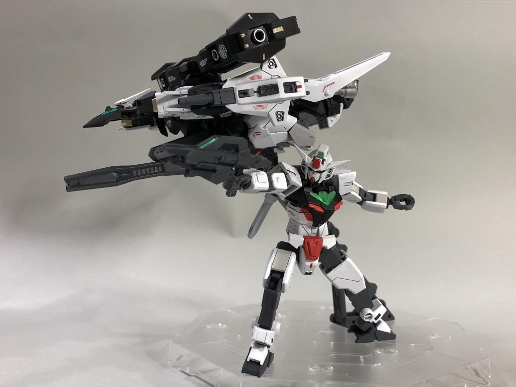 ジュピターアーマーとコアガンダムの攻撃形態