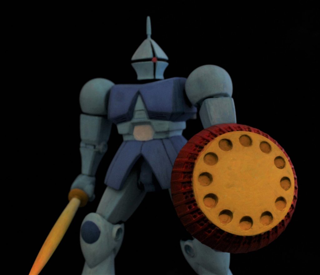 キットは1/144旧キット。素朴なプロポーションが好きです。