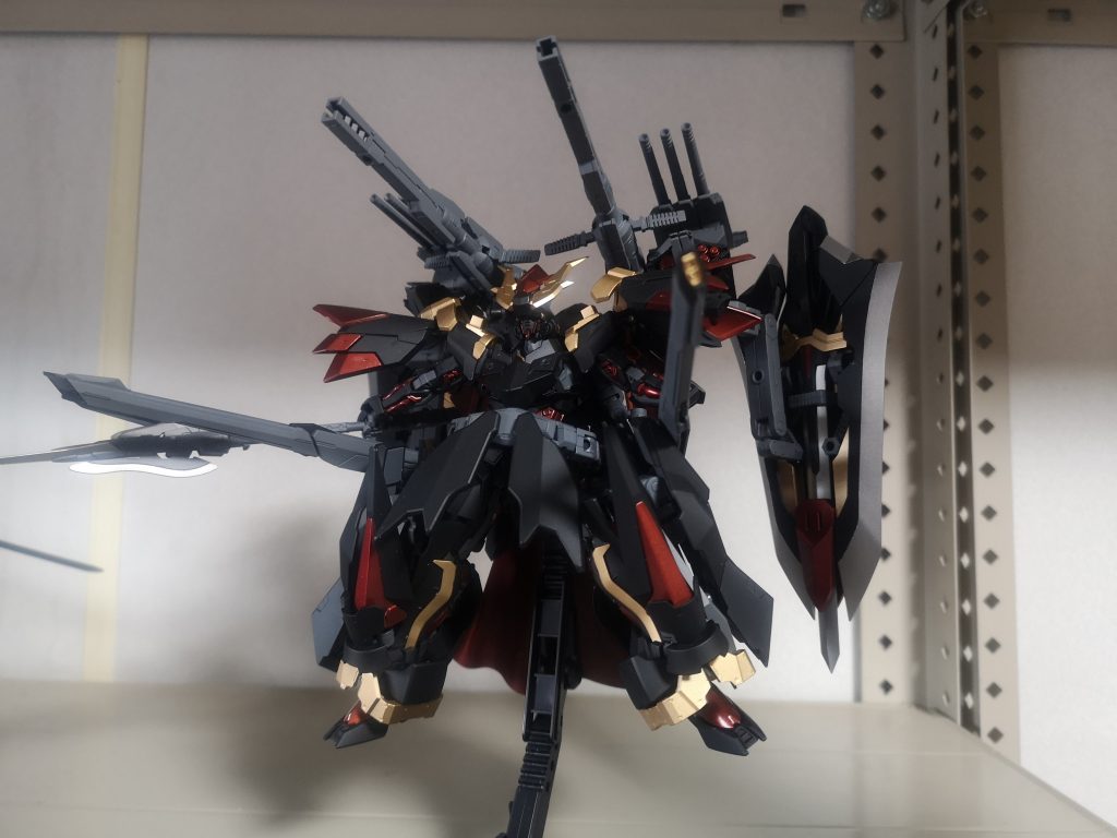 全ての砲門を展開した、所謂「フルバースト」もできます。