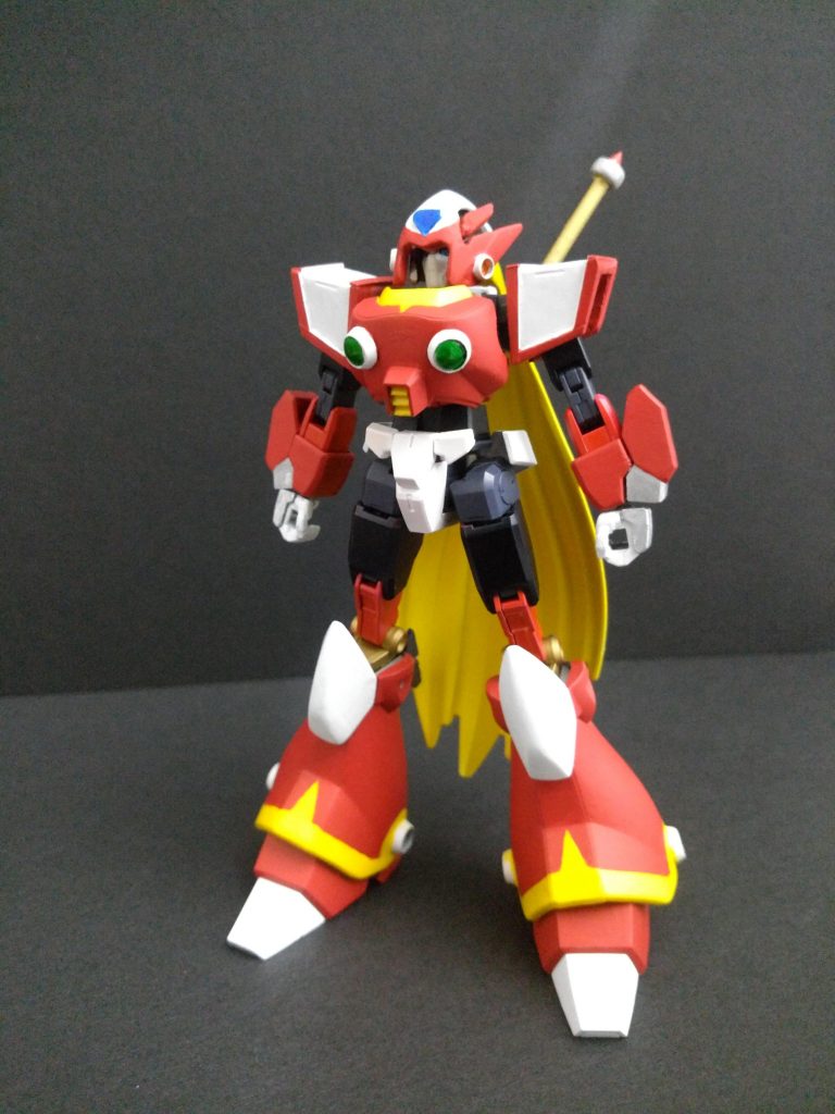 アーマーを装着することでハンター時代の姿を取り戻します。ポニテは差し替え式になってます。