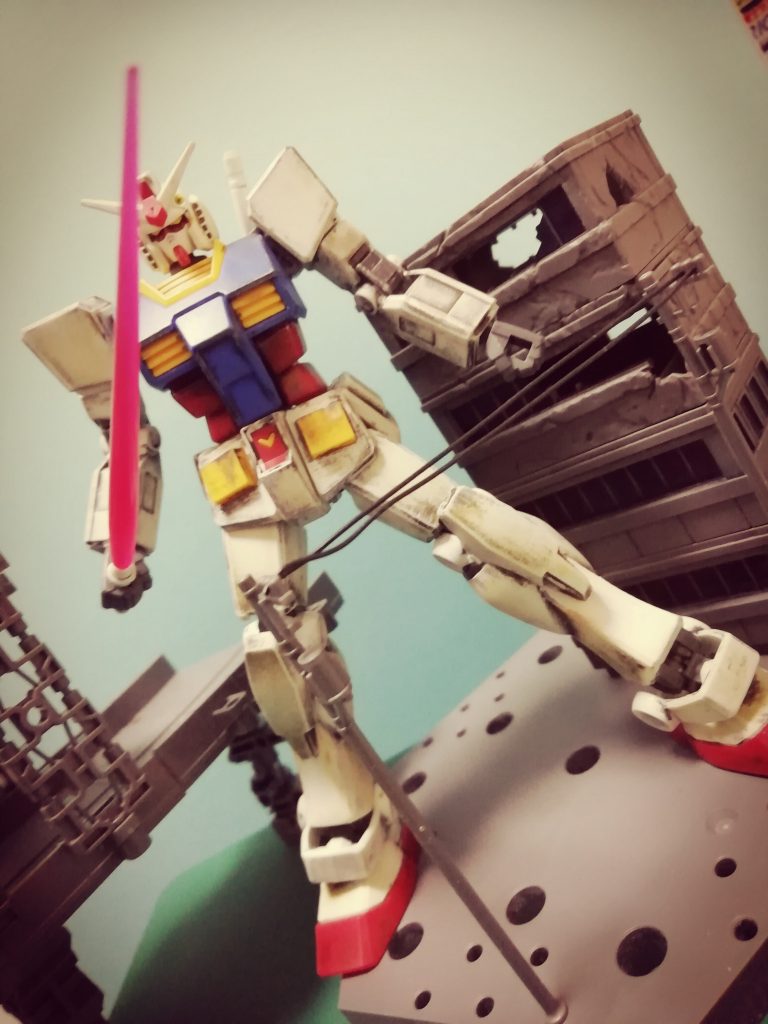 EGガンダム簡単汚し&ビル–2枚目/制作者：乙パピーチャンネル‼️