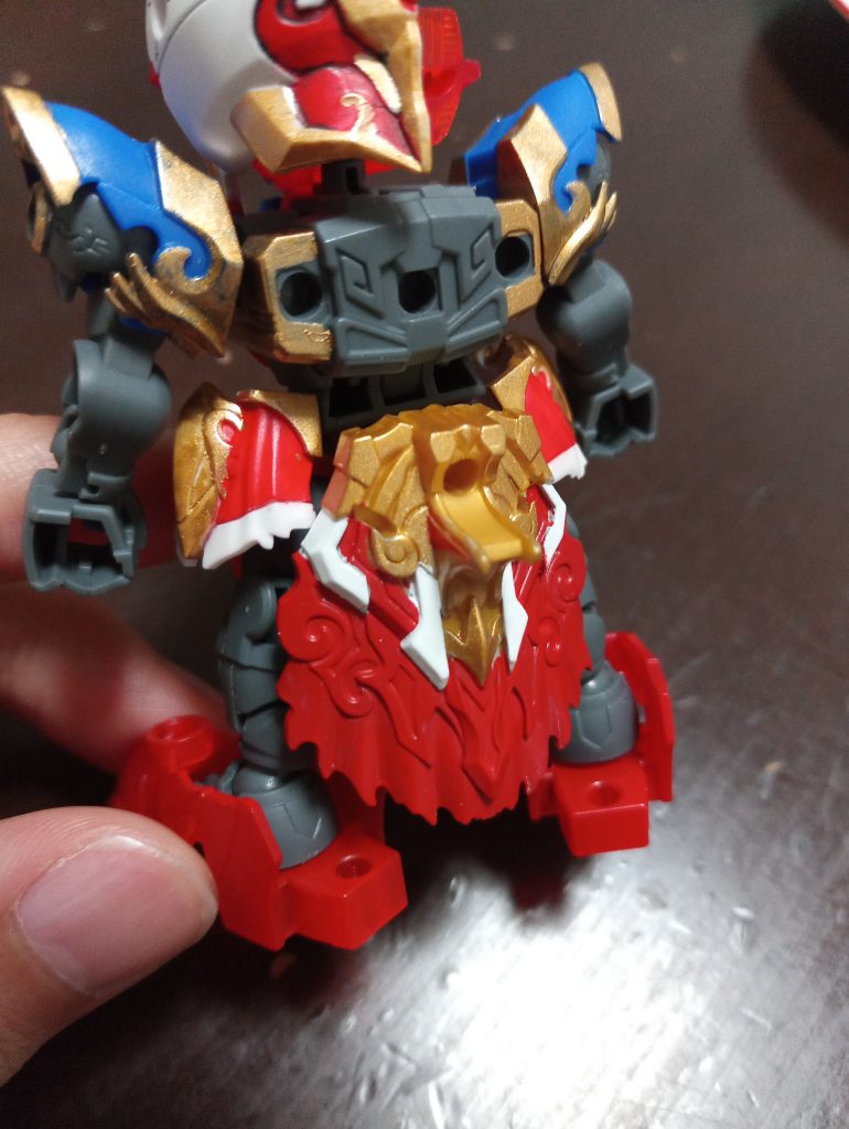 割といい感じに塗れました！しっぽの下のライン塗り忘れてるけど…( ˘ω˘ )