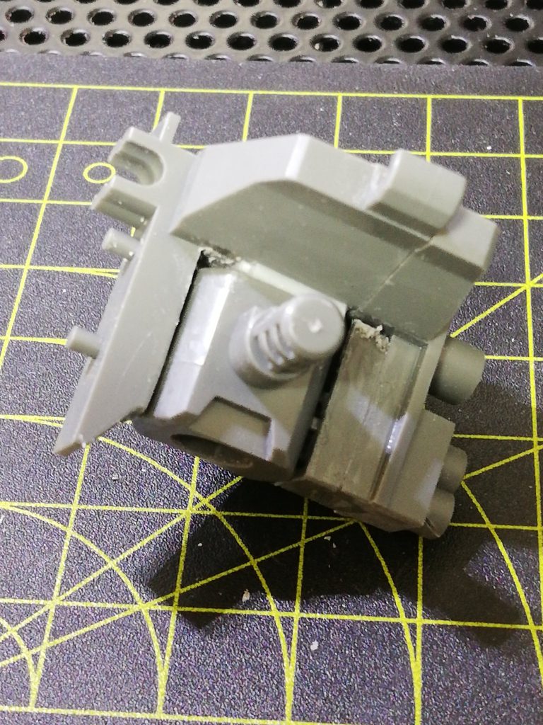 股関節の位置を前進。ごりっと。