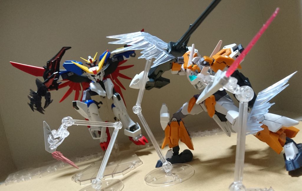 イマジンデスティニーとフェイスシリーズとの戦闘。