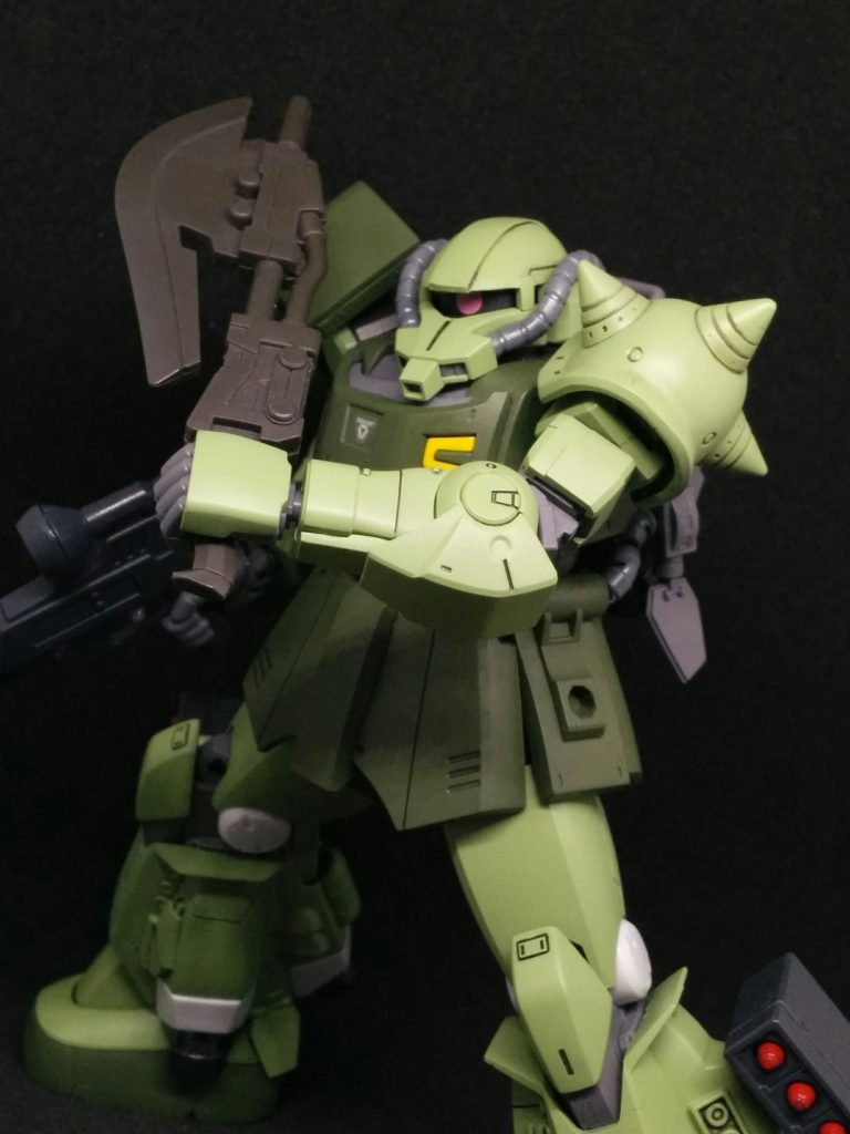 大型ヒートホークはキットのままです