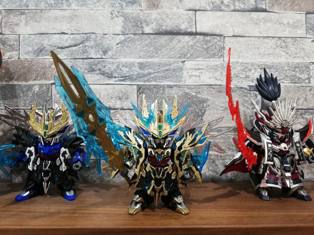 曹操ウイング&信長エピオンと。ガンダムWからの演者を全部揃えようかな。