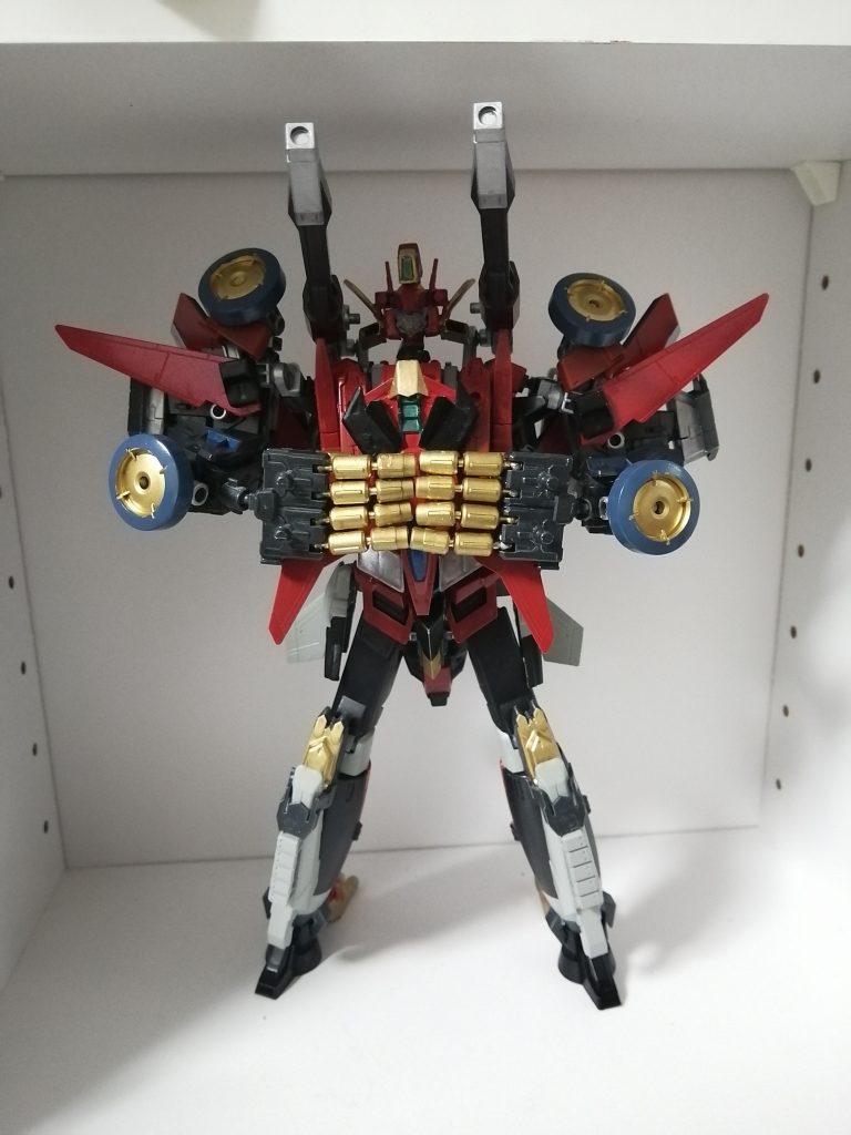 フルバースト。相変わらずポーズは少し違います。