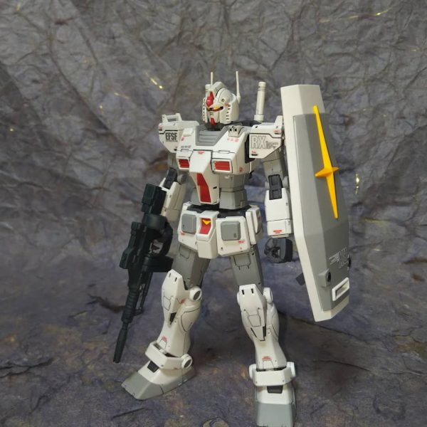 オリジン ガンダムロールアウトカラー & ガンキャノン 塗装済 完成品 ガンプラ オリジン版ガンキャノン(ロールアウトカラー)｜さだきちさんの