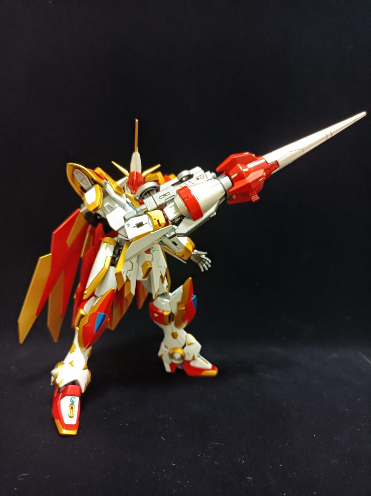 ガンランス ガエボルグショートバレルライフルに接続4門のバルカン装備