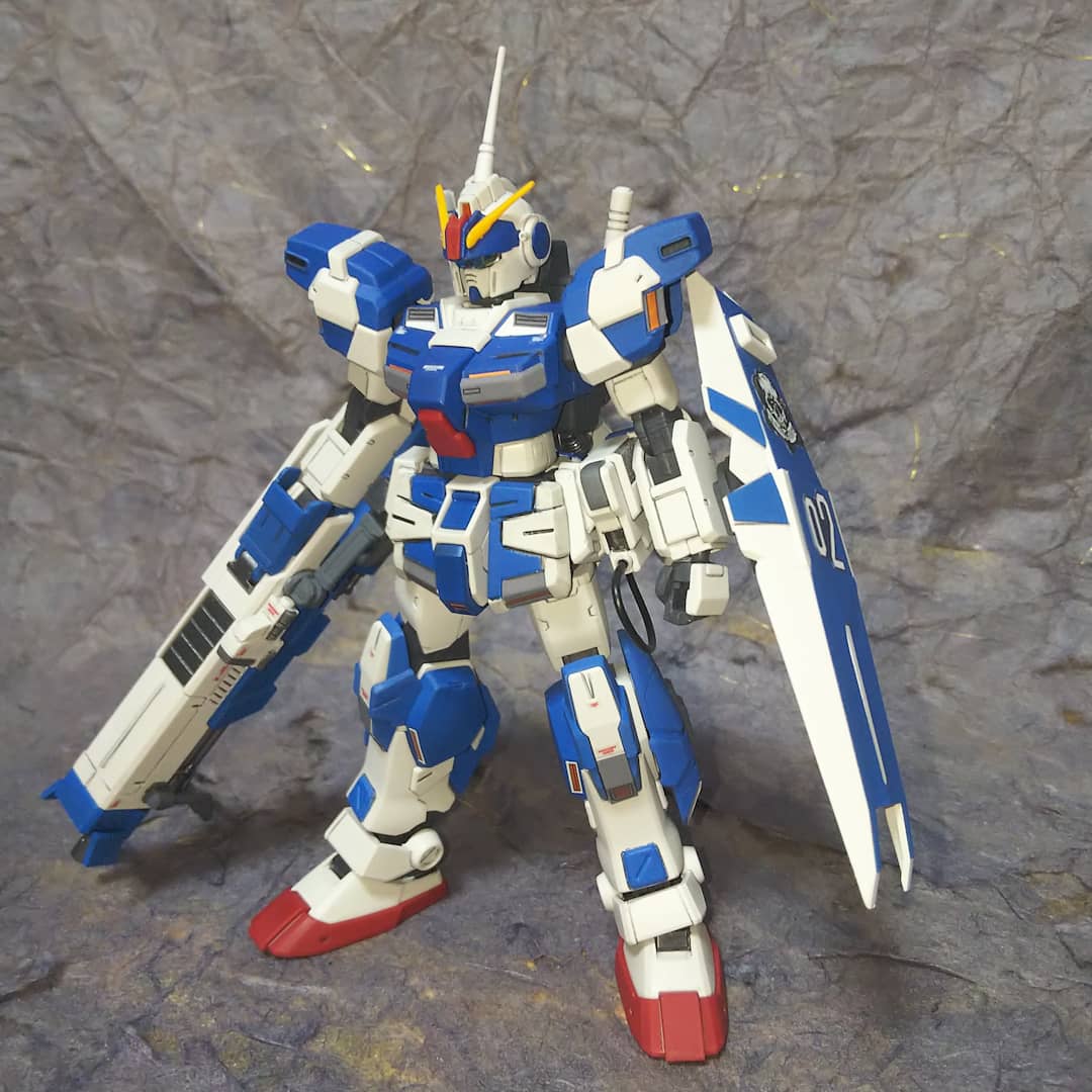 1/144HGUCペイルライダーキャバルリー｜G.ボーイさんのガンプラ作品 