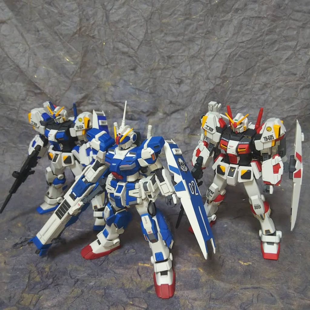 ガンダム4号機と５号機