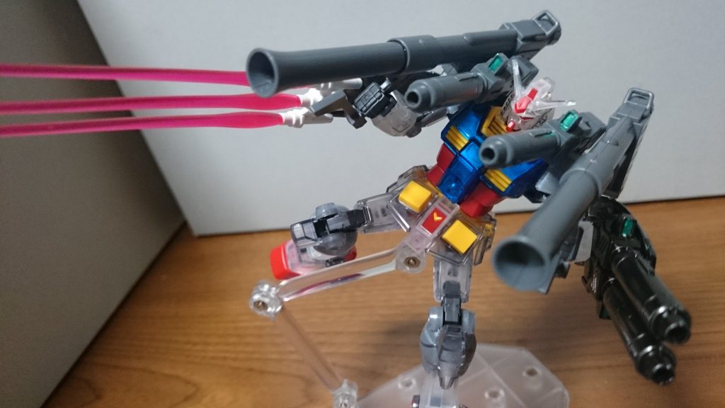 内容は一番くじのEGガンダム2種をミックス+リバイブ用の付録キットを組み込んだものっス