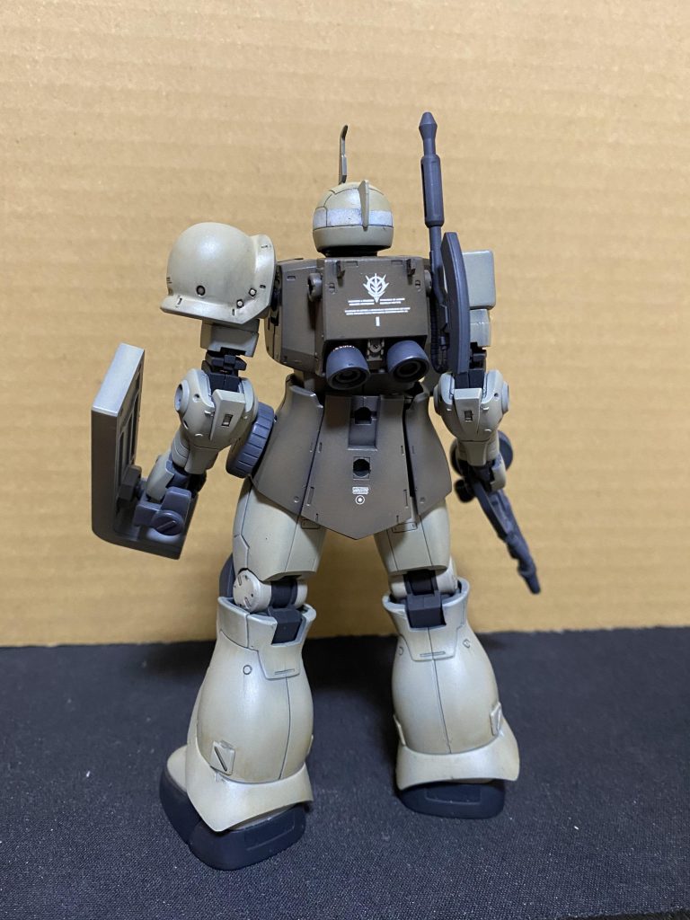 HGUC　旧ザクⅠ（オリジン版）　０８小隊　トップ機–3枚目/制作者：Your Name