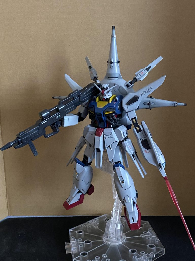 改造個所は、ライフル延長、腰延長、腕関節交換、足交換、その他