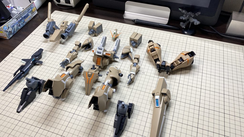 ウェザリングする前