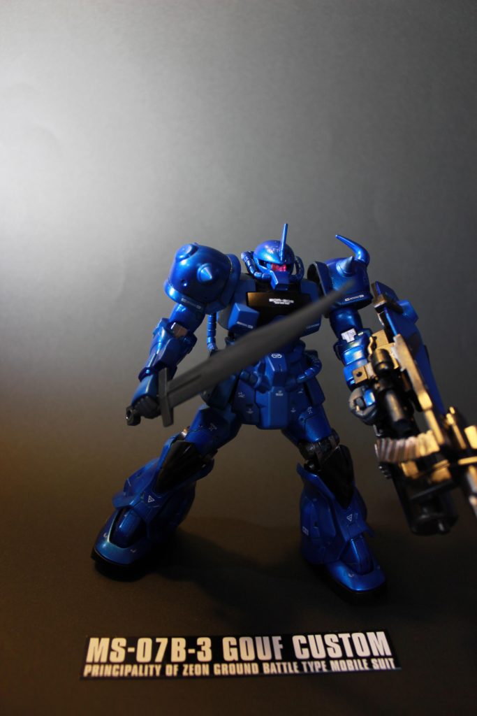 HGグフカスタム 全塗装–2枚目/制作者：shimoyan