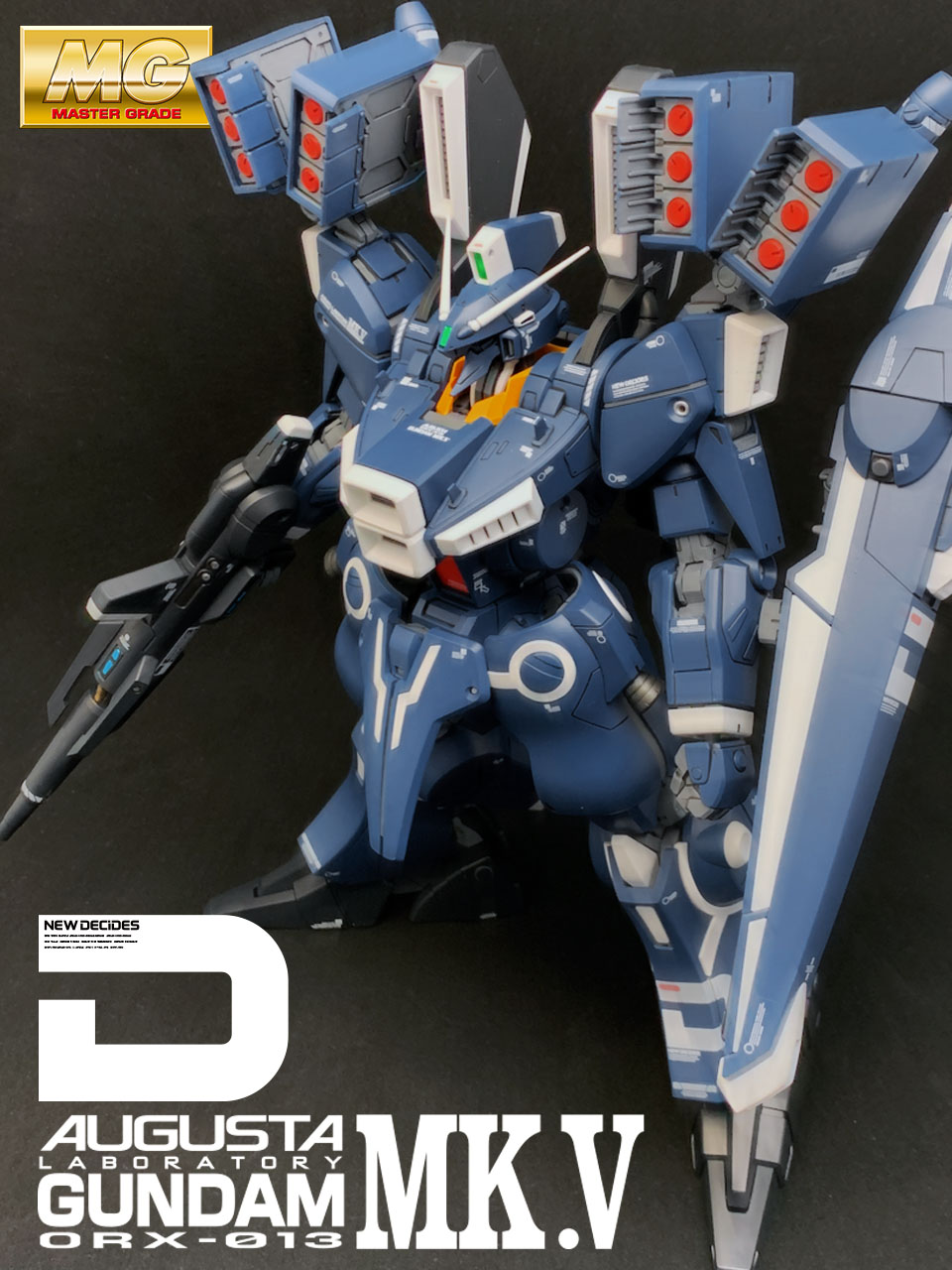 新作限定品MG　1/100　ガンダムMK-V　制式採用カラー完成品 完成品