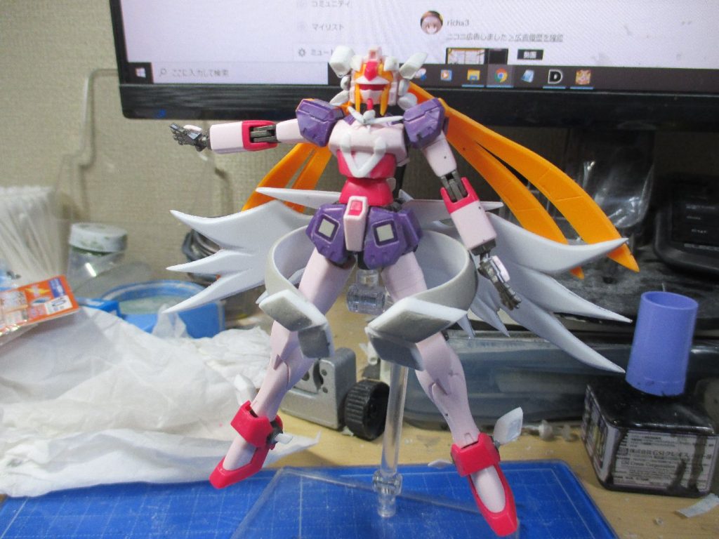 ガンダムイチイバルBXD–2枚目/制作者：堺・悠一