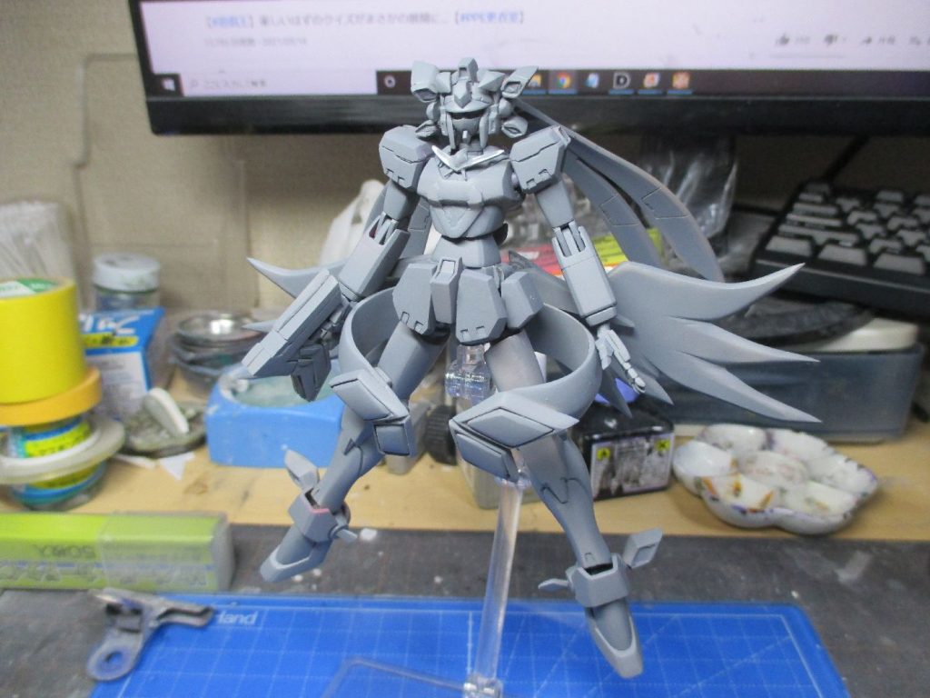 ガンダムイチイバルBXD–4枚目/制作者：堺・悠一