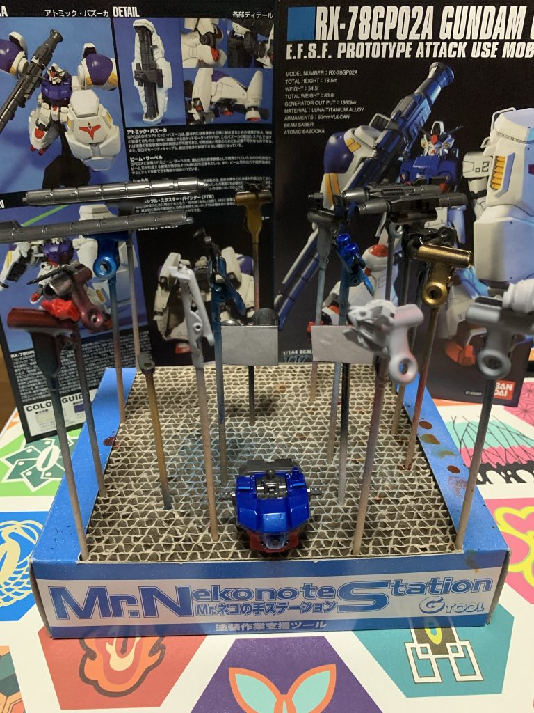 HGUC　ガンダムGP02A　サイサリス–4枚目/制作者：素組マイスター【エアブラシデビュー★】