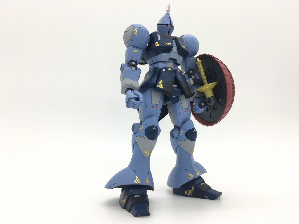 HGギャン　エングレービング装飾–2枚目/制作者：タンガンク