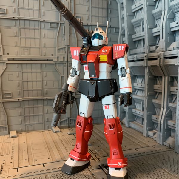 MG ジム・キャノンアフリカ戦線仕様 ONEWARYEARガンダム改造B-CULBジム