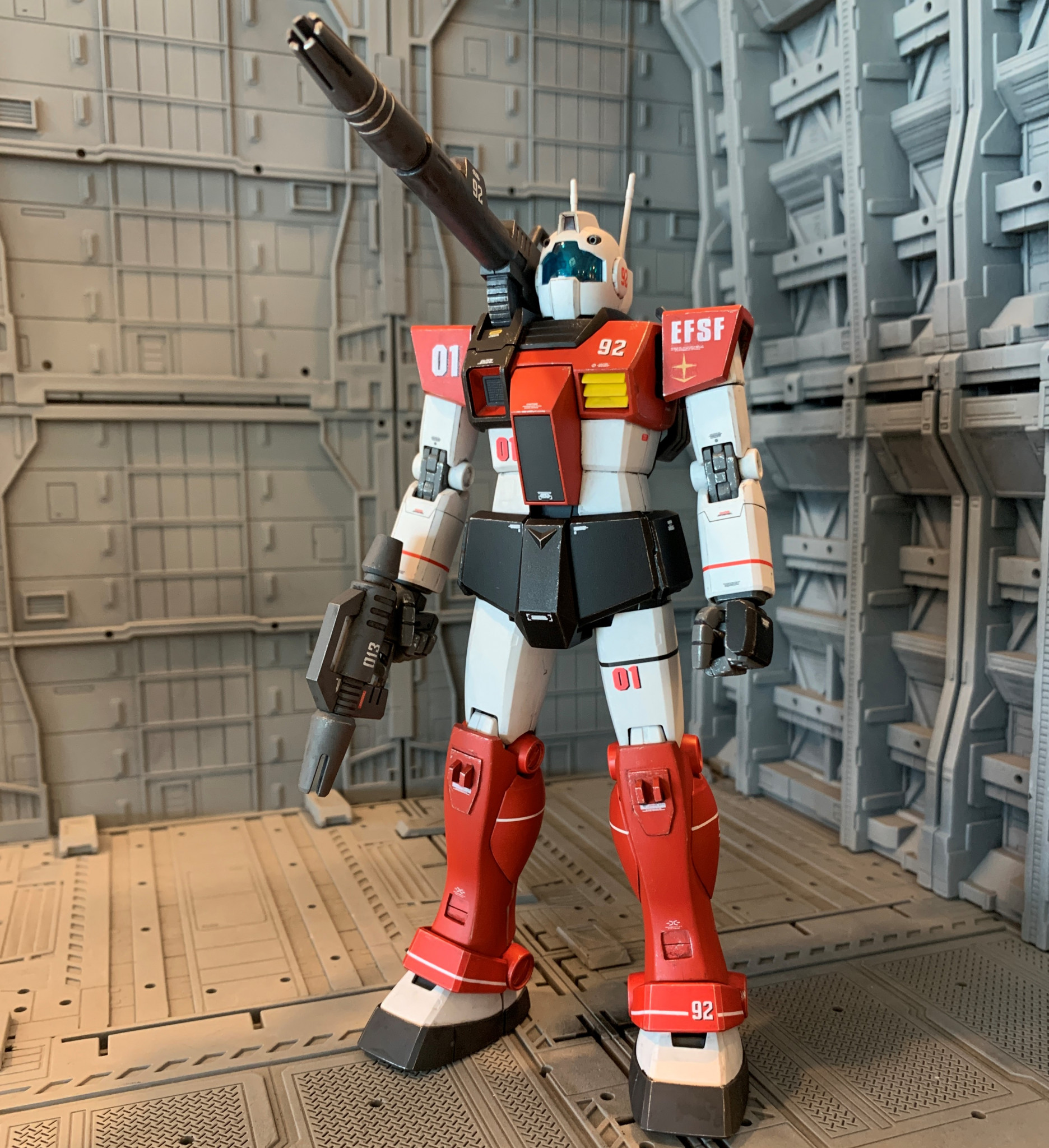 MGジム・キャノン 空間突撃仕様｜4039さんのガンプラ作品｜GUNSTA