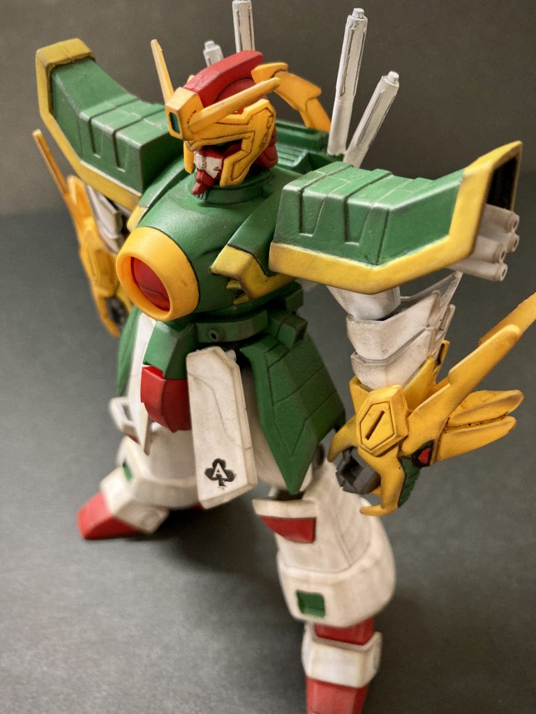 顔とドラゴンクローの塗分けが地味に大変。