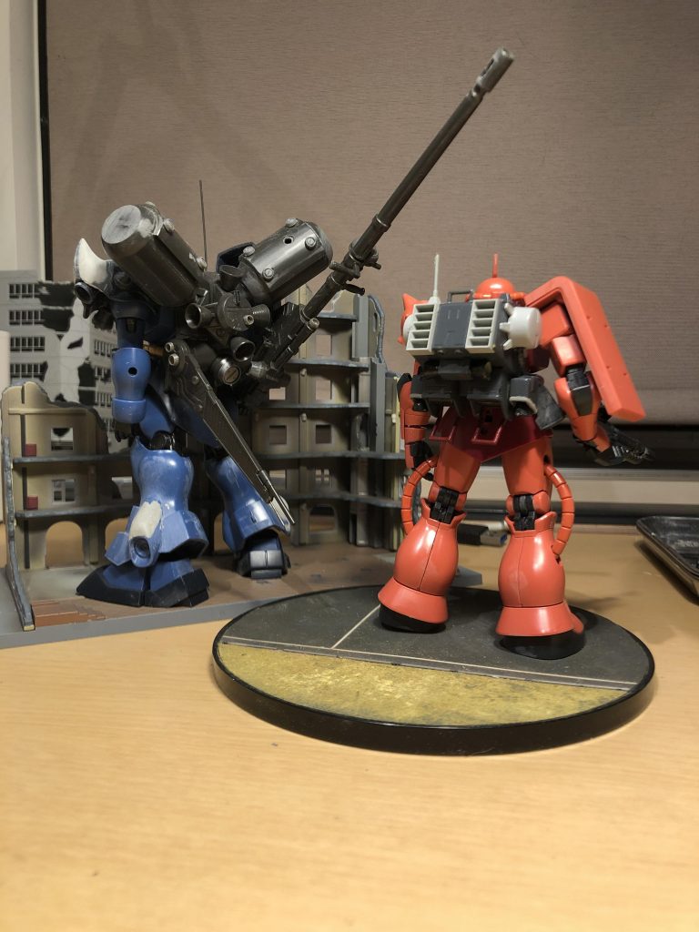 制作中はこんな感じでした。