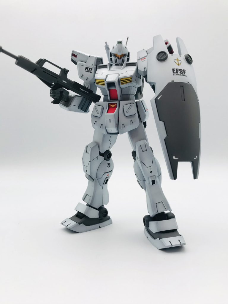 スタイル変更はせず、若干スジボリのデティールアップを行いました。