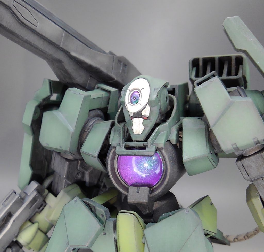 胸部装甲パージ状態